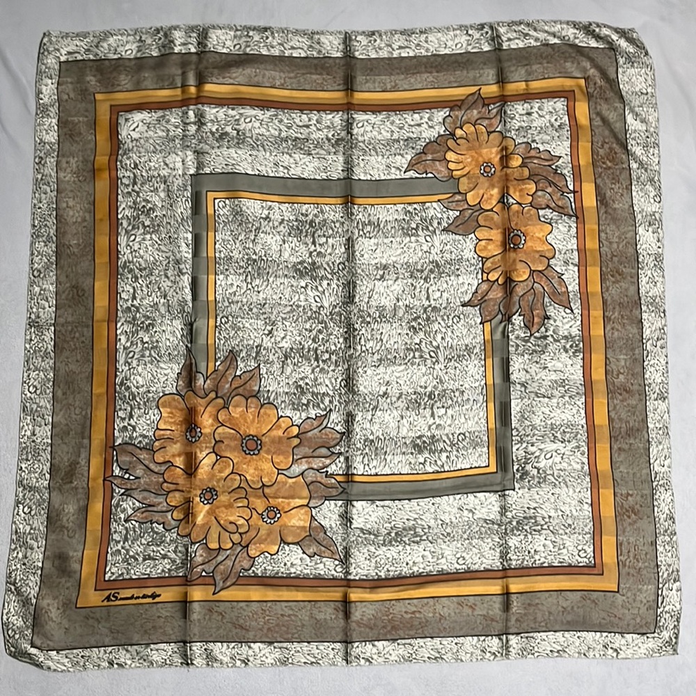 Vintage scarf - I believe made in Turkey